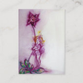 THUMBELINA MET PAARSE STROOM VISITEKAARTJE (Achterkant)