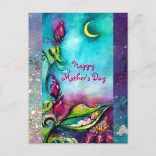 THUMBELINA SLAPEN TUSSEN ROZEN VERLATEN BRIEFKAART