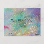 THUMBELINA SLAPEN TUSSEN ROZEN VERLATEN BRIEFKAART (Achterkant)