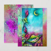 THUMBELINA SLAPEN TUSSEN ROZEN VERLATEN BRIEFKAART (Voorkant / Achterkant)