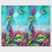 THUMBELINA SLAPEN TUSSEN ROZEN VERLATEN CADEAUPAPIER (Vlak)