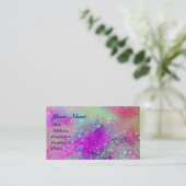 THUMBELINA SLAPEN TUSSEN ROZEN VERLATEN VISITEKAARTJE (Staand voorkant)