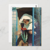 Thumbelina van Newell Convers Wyeth Briefkaart (Voorkant / Achterkant)