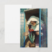 Thumbelina van Newell Convers Wyeth Informatiekaartje (Voorkant / Achterkant)