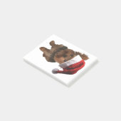 thumbnail_Kerstmanhoed Yorkie Post-it® Notes (Schuin)