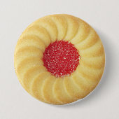 Thumbprint Cookie National Cookie Day Ronde Button 7,6 Cm (Voorkant)
