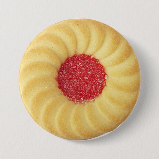 Thumbprint Cookie National Cookie Day Ronde Button 7,6 Cm (Voorkant)