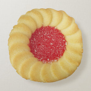Thumbprint Cookie Rond Kussen
