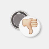 Thumbs Down - Emoji Magneet (Voorkant / Achterkant)
