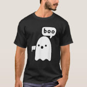 Thumbs Down Ghost Screaming Boo Disapproval Ghost  T-shirt (Voorkant)