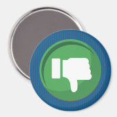 THUMBS DOWN MAGNET (Voorkant / Achterkant)