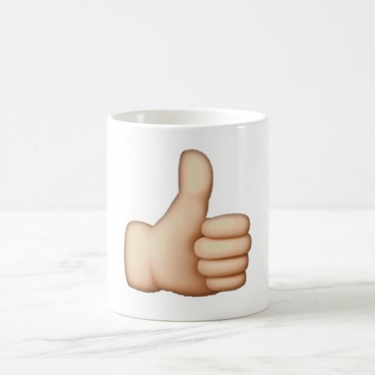 Thumbs Up - Emoji Koffiemok (Center)