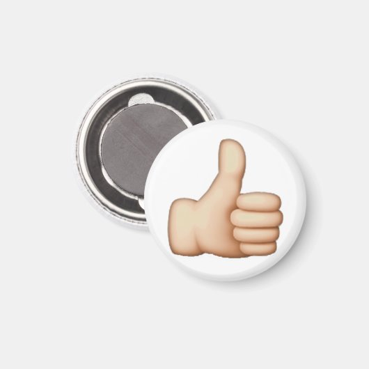 Thumbs Up - Emoji Magneet (Voorkant / Achterkant)
