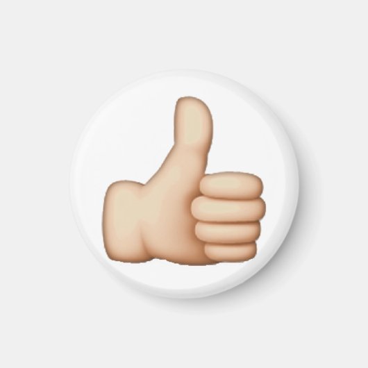 Thumbs Up - Emoji Magneet (Voorkant)