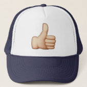 Thumbs Up - Emoji Trucker Pet (Voorkant)