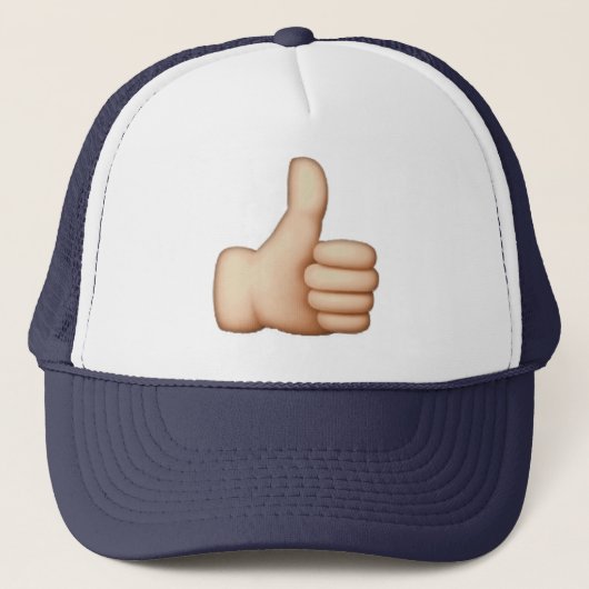 Thumbs Up - Emoji Trucker Pet (Voorkant)