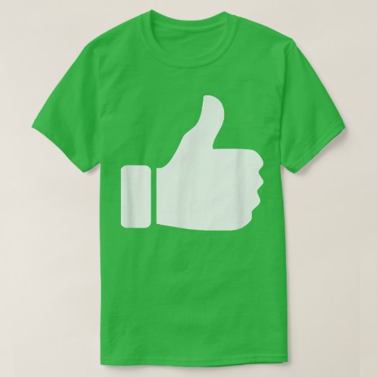 THUMBS-UP FUNNY TEE SHIRT (Design voorkant)