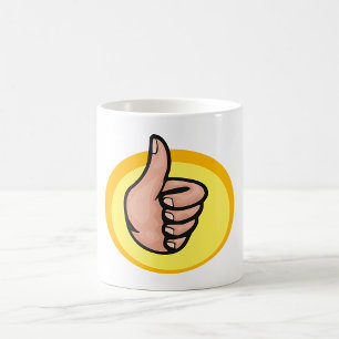 Thumbs Up Gesture Koffiemok