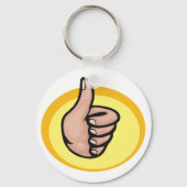 Thumbs Up Gesture Sleutelhanger (Voorkant)