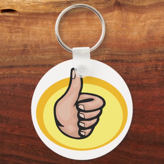Thumbs Up Gesture Sleutelhanger (Voorkant)