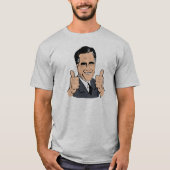 THUMBS UP MITT ROMNEY.png T-shirt (Voorkant)