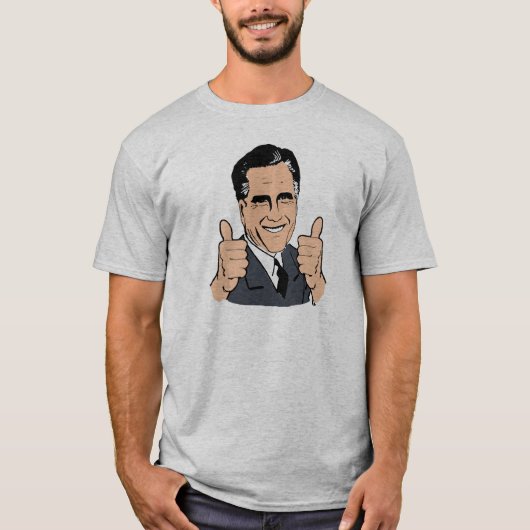 THUMBS UP MITT ROMNEY.png T-shirt (Voorkant)