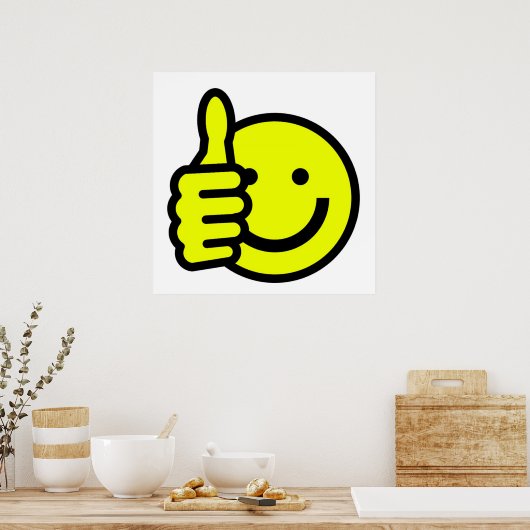 THUMBS UP POSTER (Keuken)