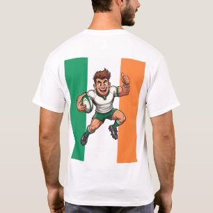 Thumbs-Up Probeer Ierse Rugby Energie T-shirt