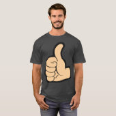 Thumbs Up T-shirt (Voorkant volledig)