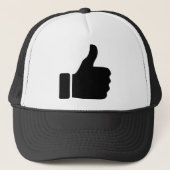 Thumbs Up Trucker Hat Trucker Pet (Voorkant)