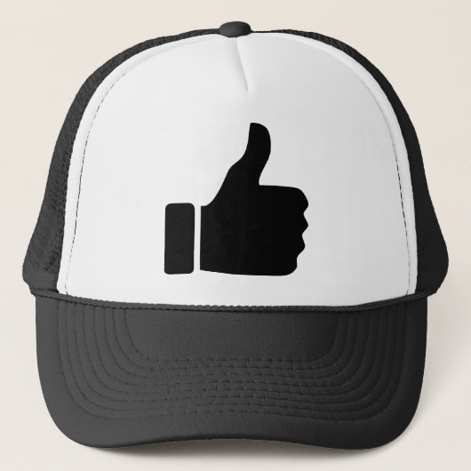 Thumbs Up Trucker Hat Trucker Pet (Voorkant)