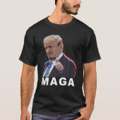 Thumbs Up Trump voor MAGA T-Shirt (Voorkant)