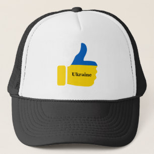 Thumbs up Ukraine Trucker Hat Pet