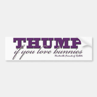 Thump Bumpersticker