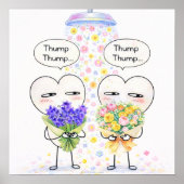 Thump Thump – Poster Zachte Hartel (Voorkant)