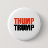 Thump Trump Ronde Button 5,7 Cm (Voorkant)