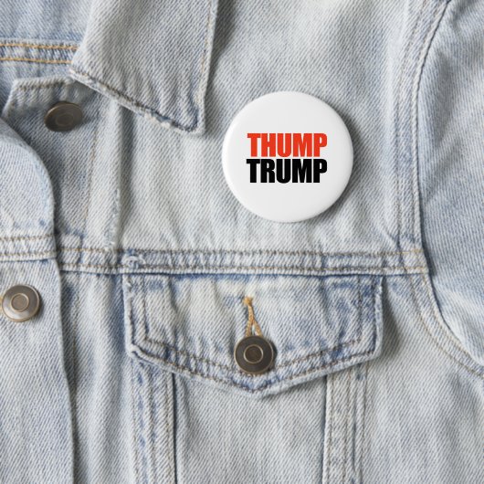 Thump Trump Ronde Button 5,7 Cm (In situ)