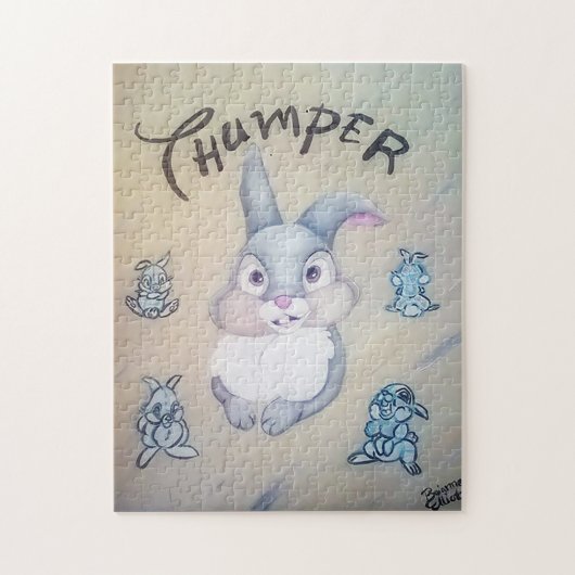 Thumper Sketch Puzzle Legpuzzel (Verticaal)