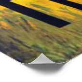 Thun, Castle en Lake, Zwitserland Poster (Hoek)