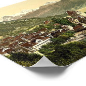 Thun, Oberhofen, Bernese Oberland, Zwitserse cla Poster (Hoek)