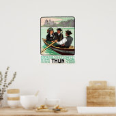 THUN OBERLAND SCHUTZENFEST SWITZERLAND POSTER (Keuken)