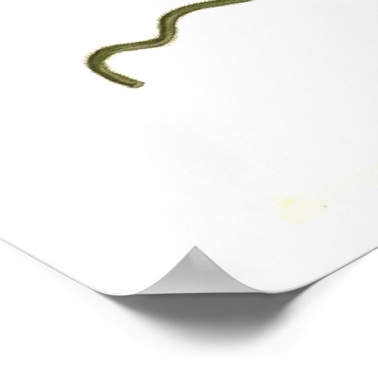 Thunbergia alata poster (Hoek)