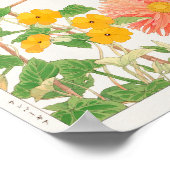 Thunbergia, China Pasen van Tanigami Konan Poster (Hoek)