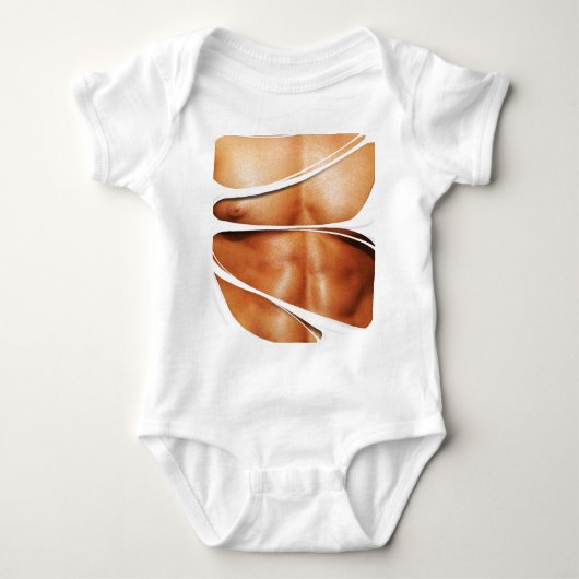 Thunder Abs Baby Romper (Voorkant)