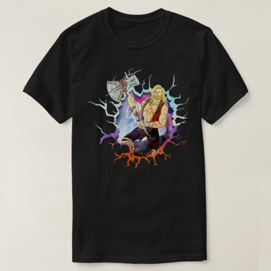 Thunder Ax T-shirt (Design voorkant)