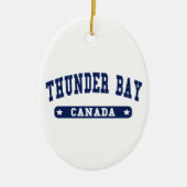 Thunder Bay Keramisch Ornament (Voorkant)