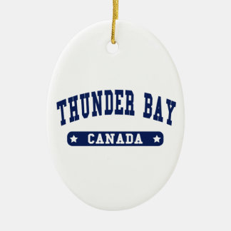 Thunder Bay Keramisch Ornament