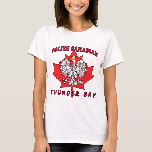 Thunder Bay Pools Canadees lef T-shirt (Voorkant)