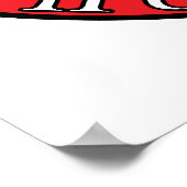 Thunder Bay Poolse Canadese adelaar Poster (Hoek)