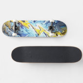 Thunder Bolts Skateboard (Horizontaal)